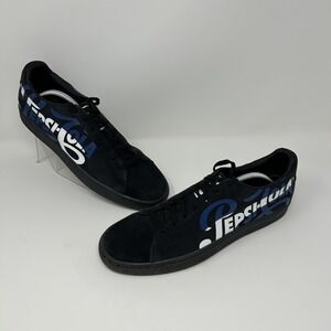 Puma Pepsi‎ Cola Shoes Mens Size 11.5 Suede Classic Low Top Sneakers Rare